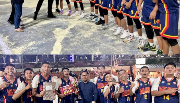 Tim Basket Darul Hikmah Raih Runner-up Student Basketball League Banggai Bersaudara