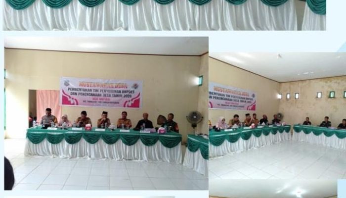 Kades Tompudau Ajak Warga Aktif Dalam Pembentukan Tim Penyusun RKPDes 2026