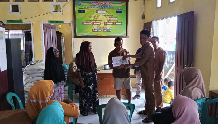 18 KPM di Desa Paisumosoni Terima BLT-DD Bulan Juli 2025