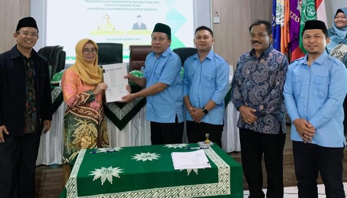 Prodi PIAUD FAI Unismuh Luwuk Raih Akreditasi Baik Sekali dari LAMDIK