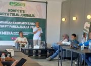 Diapresiasi Ketua PWI Banggai, PT PAU Gelar Kompetisi Karya Tulis Jurnalis
