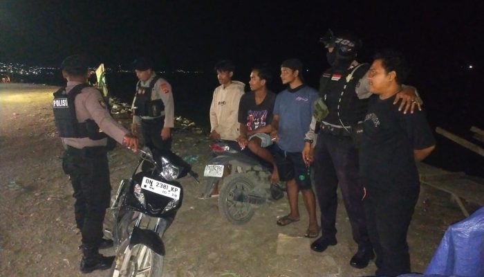 Cegah Begal dan Kejahatan Jalanan, Polres Banggai Gencarkan Patroli Malam