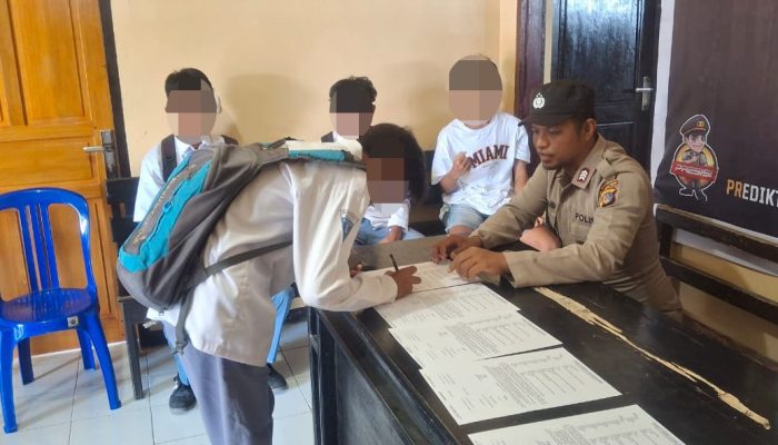 Polisi Berhasil Damaikan Tawuran Pelajar Siswa SMA di Balantak 