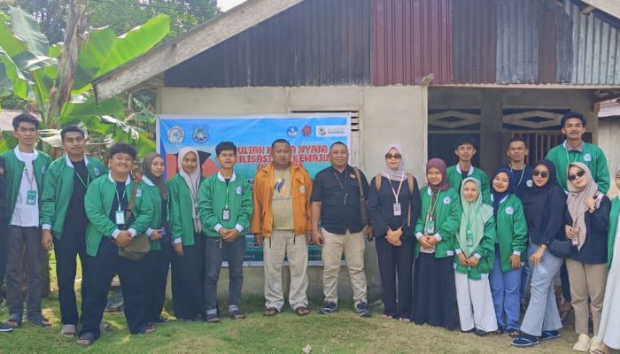 Monitoring, Panitia KKN-MB Unismuh Luwuk Kunjungi 23 Posko di Bangkep