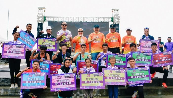 Diikuti 1.500 Peserta, Ini Para Jawara di Lima Kategori Banggai Run Challenge ke-4