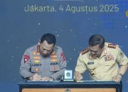 Kemenimipas dan Polri Tandatangani Nota Kesepahaman dan Perjanjian Kerja Sama
