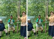 Dosen Agroteknologi Unismuh Luwuk Lakukan Inokulasi Perdana Pohon Gaharu Bersama Kelompok Tani Hutan