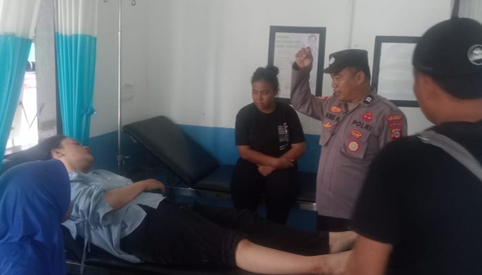 Kehilangan Konsentrasi, Pemotor Wanita Asal Palu Laka Tunggal di Kintom Banggai