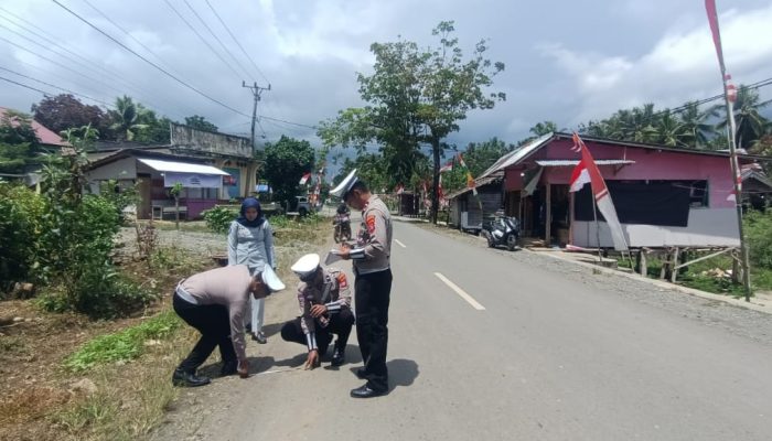 Polres Banggai Buru Pelaku Tabrak Lari yang Tewaskan Anak di Simpang Raya