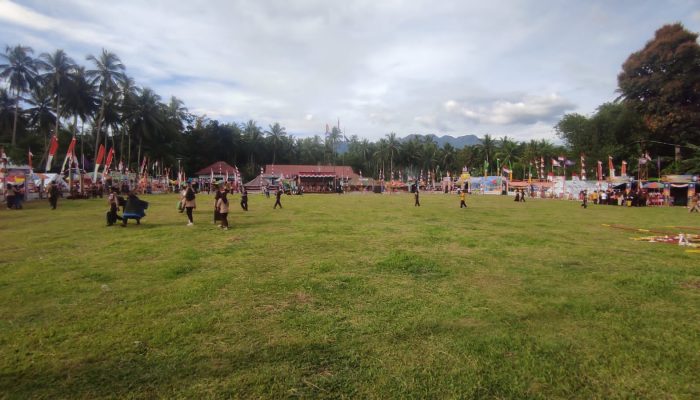 Siswa-Siswi Antusias Ikuti Perkemahan HUT ke-64 Pramuka di Potabohengo, Suwawa Tengah