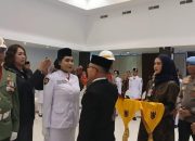 Bupati Resmi Kukuhkan Calon Paskibraka Banggai 2025, Siap Kibarkan Merah Putih