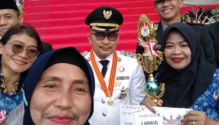 Selamat! SDN 1 Luwuk Regu Putra Raih Juara I Lomba Gerak Jalan di HUT ke-80 RI
