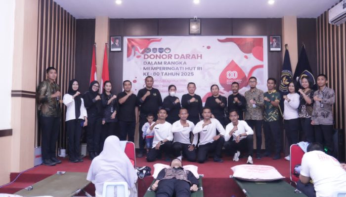 Imigrasi Banggai untuk Kemanusiaan, Donor  Darah Jadi Bukti Kepedulian Sosial