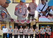 Polres Bangkep Gelar Gaktibplin di Polsek Tinangkung, Pastikan Disiplin Anggota Tetap Terjaga