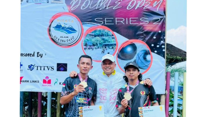 Heriyanto, Atlet Petanque Banggai Raih Emas di Piala Presiden Indonesia–Prancis Series 2