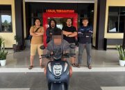 Maling Motor Milik Keluarganya Sendiri, Pria Ini Diringkus Resmob Polres Banggai