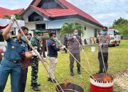 Kejari Banggai Laut Musnahkan Barang Bukti dari 14 Perkara Pidana
