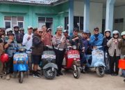 Sasar Komunitas Vespa, Satlantas Polres Bangkep Sosialisasikan Keselamatan Berkendara