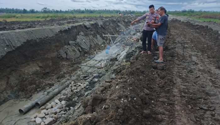 Kecelakaan Kerja di Batui, Pekerja Tertimpa Tanggul Longsor 