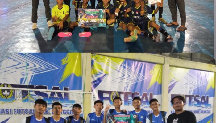 Daarul Hikmah Raih Juara III Open Turnamen Futsal U-15 Piala Karang Taruna Kilongan