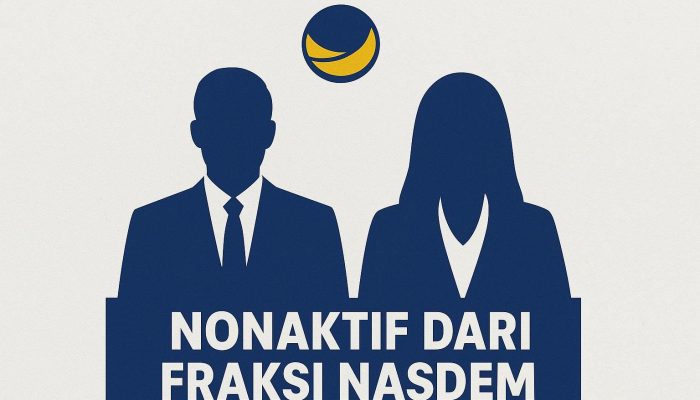 DPP Partai NasDem Nonaktifkan Ahmad Sahroni dan Nafa Urbach dari DPR RI