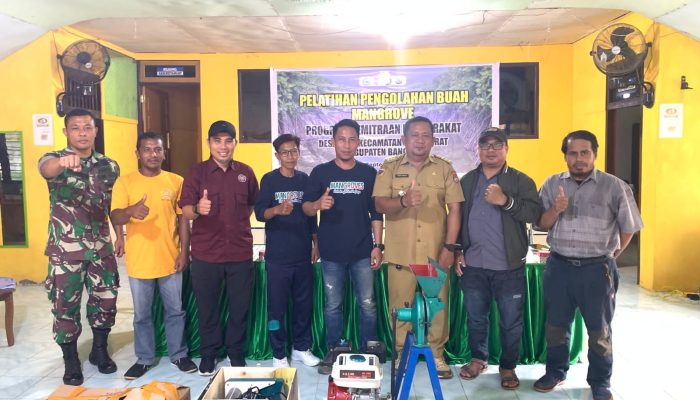 Pengolahan Buah Mangrove di Desa Rata Dorong Ekonomi Masyarakat