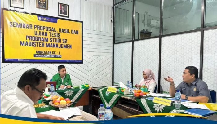 Ayo Daftar! Kuota Terbatas, PMB Magister Manajemen FEB Unismuh Luwuk Ditutup 13 September 2025