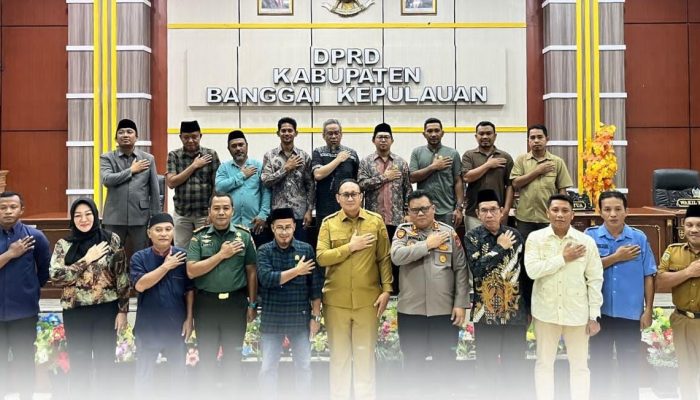 Forkopimda Bangkep Gelar Rakor dan Maklumat Bersama Jaga Stabilitas Keamanan