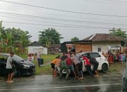 Lakalantas Calya Vs Yaris Terjadi di Bunta Banggai