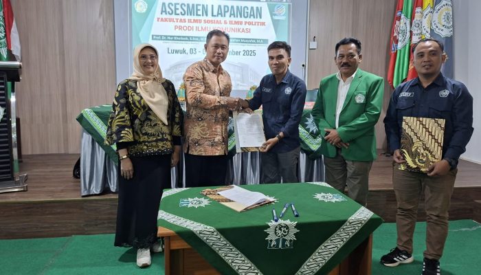 Prodi Ilmu Komunikasi FISIP Unismuh Luwuk Tuntas Jalani Visitasi Rerakreditasi 