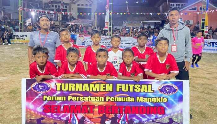 U-13 Komea Jr, Haper Giovane B, Mateor Chamsel, dan Women Tanjung Tuwis Catat Kemenangan di Futsal Piala FPPM