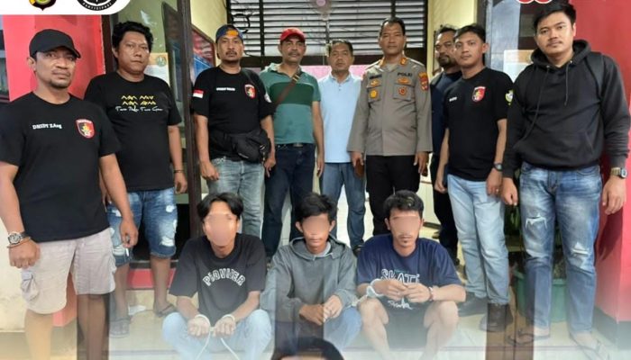 Polres Bangkep Serahkan Tiga Tersangka Kasus Pembunuhan di Tinakin Laut ke Kejaksaan