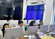 Puluhan Calon Maba Magister Manajemen FEB Unismuh Luwuk Ikuti Tes Akademik