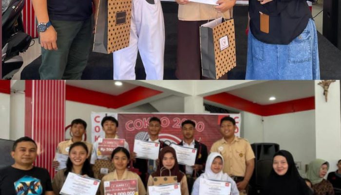 Honda Cokro 2000 Meriahkan Hapelnas dengan Showroom Event dan Lomba Karaoke Pelajar