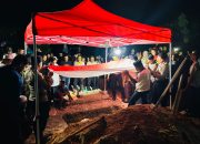 Polres Banggai Gelar Upacara Pemakaman Kedinasan Almarhum Brigpol Feizal Renaldi