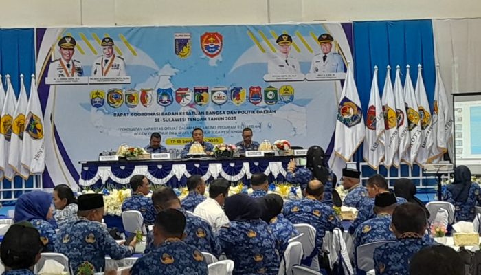 Rakor Badan Kesbangpol Daerah se-Sulteng Resmi Dimulai di Balut