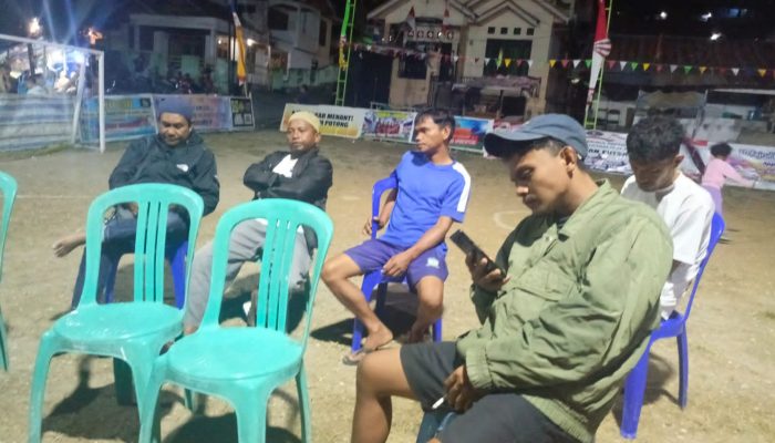 8 Tim Siap Ramaikan Turnament Futsal U-40 Forum Persatuan Pemuda Mangkio