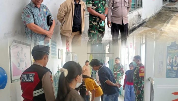 Polres Bangkep All Out Kawal Penanganan Ratusan Siswa Keracunan MBG di Salakan