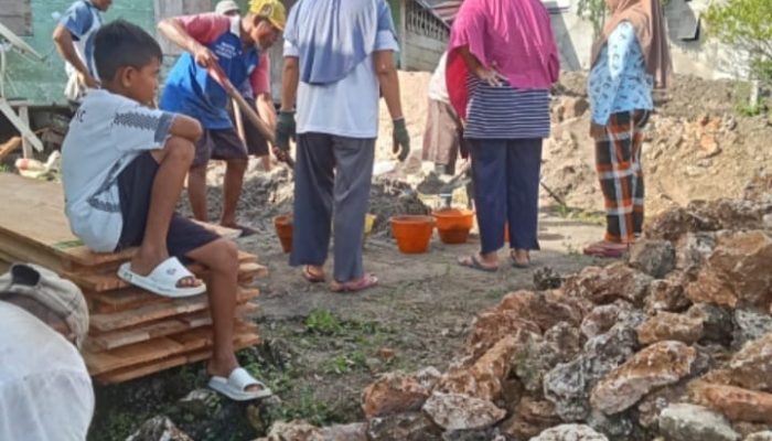 Pemdes Paisulamo Bangun Drainase Rp 93,3 Juta dari Dana Desa 2025