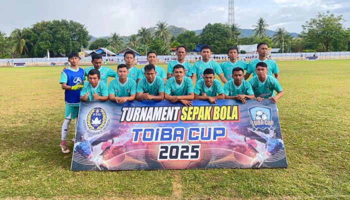 ARS Sinar Raya Kunci Tiket Terakhir ke Babak Semifinal Turnamen Sepakbola Toiba Cup 2025