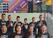 Wakil Tim Gardu Rajawali Sabet Juara Turnamen Domino Silaturahmi