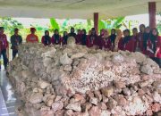 Mahasiswa FKIP Untika Luwuk Gelar Penelitian Situs Sejarah di Banggai Laut