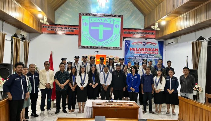 Guan Mega Pecahkan Sejarah, Jadi Perempuan Pertama Pimpin GMKI Luwuk