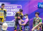 Alfriansyah, Pembalap Muda Bikers Subuhan Luwuk Rajawali Squad 1-897 JJ Rezeki Motor Racing Team Raih 7 Trofi di Kapolres Banggai Race Cup 2025