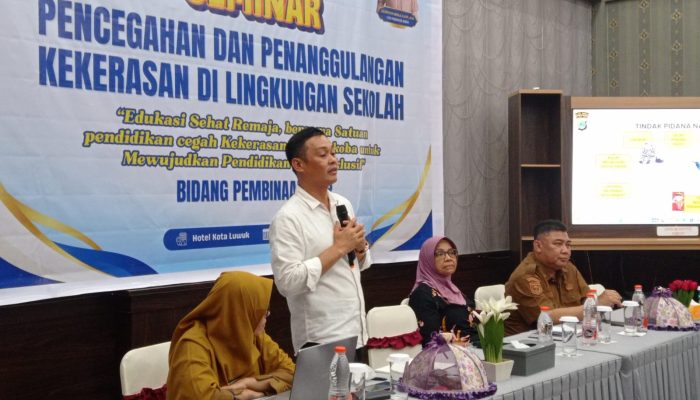 Ciptakan Sekolah Bebas Kekerasan, Kadis P2KBP3A Banggai Ajak Semua Pihak Bergerak Bersama