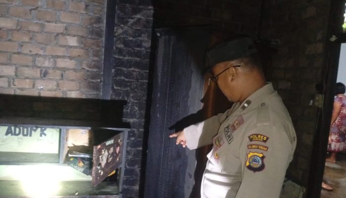 Kebakaran Landa Rumah Warga di Solan Baru Kintom, Api Berhasil Dipadamkan