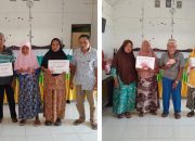 21 KPM di Desa Bungin Tinangkung Terima BLT-DD Tiga Bulan Sekaligus