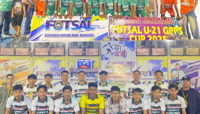 Argani Fc Makin Kokoh di Puncak Klasemen, Manguni Fc Raih Kemenangan Perdana di Babak Penyisihan Grup Open Turnamen Futsal U-21 GPPS 2025