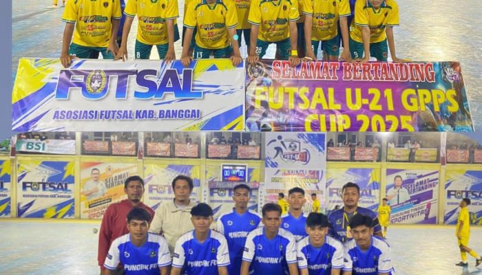 Puncak FC Juara Grup G, Thower FC Makin Kokoh di Puncak Klasemen Grup F Turnamen Futsal U-21 GPPS 2025