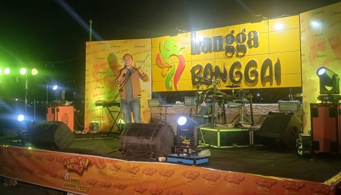Festival Musik dan Mini Ekraf Fest 2025, Komitmen Dispar Banggai Majukan Ekonomi Kreatif